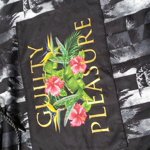 Floral Print Men Hoodie - Picture 3 of 14